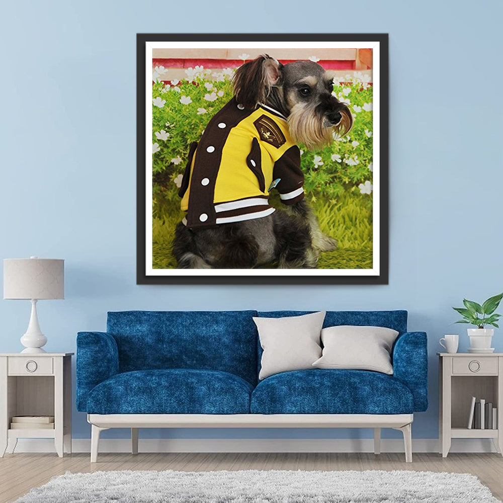 Een Hond in de Jas Diamond Painting