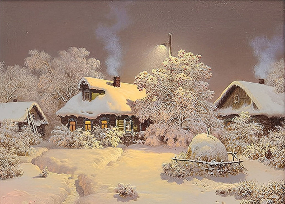 Een Ijswereld Diamond Painting