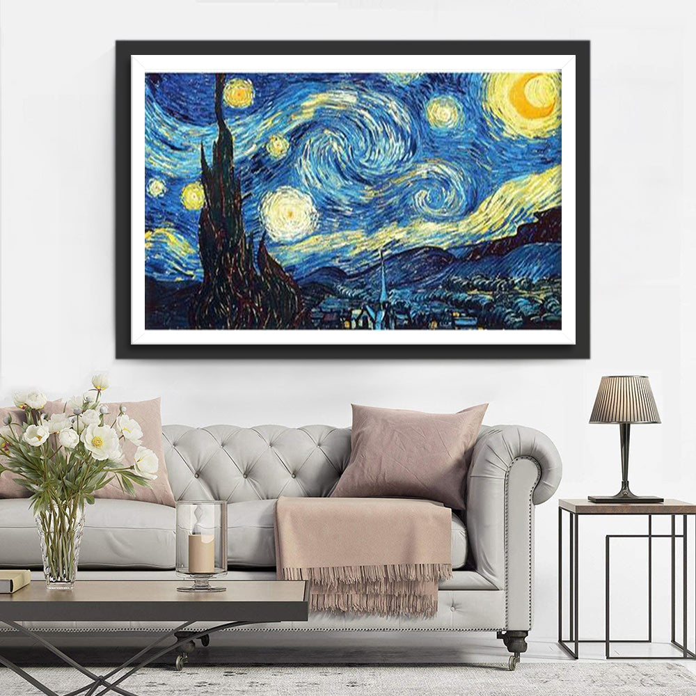Een Impressionistisch Meesterwerk van de Dromende Hemel Diamond Painting