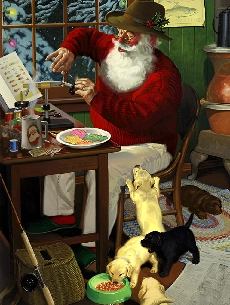Een Kerstmaal vol Liefde Diamond Painting