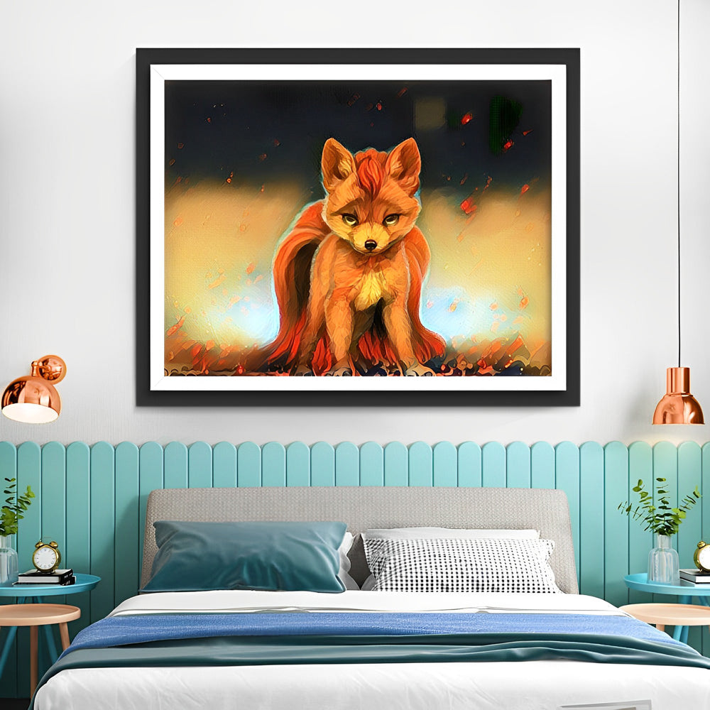 Een Klein Vosje Diamond Painting