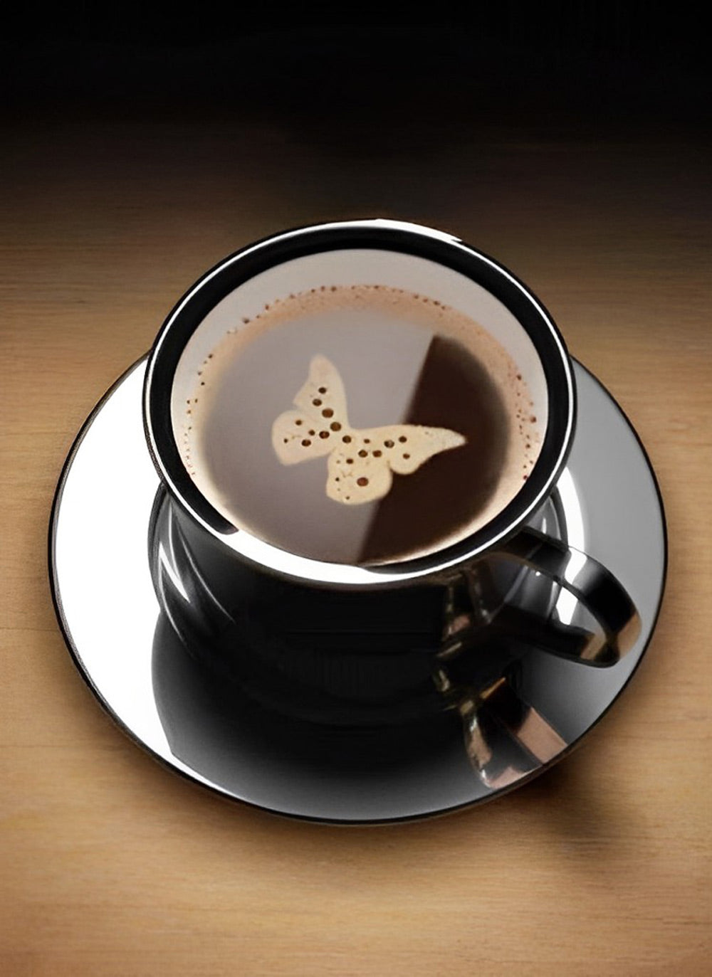 Een Kopje Krachtige Zwarte Koffie Diamond Painting