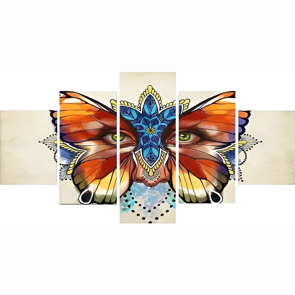 Een Mystiek Vossenmasker 5 Platen Diamond Painting