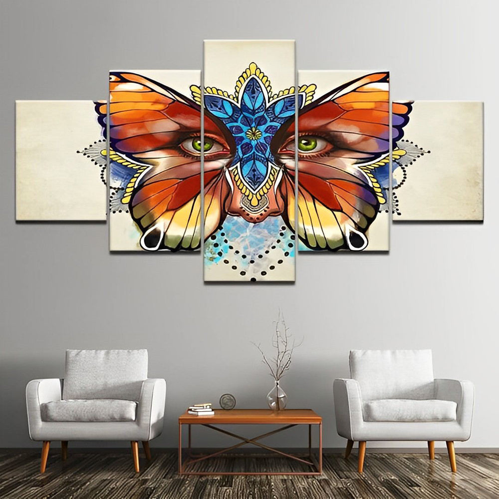 Een Mystiek Vossenmasker 5 Platen Diamond Painting