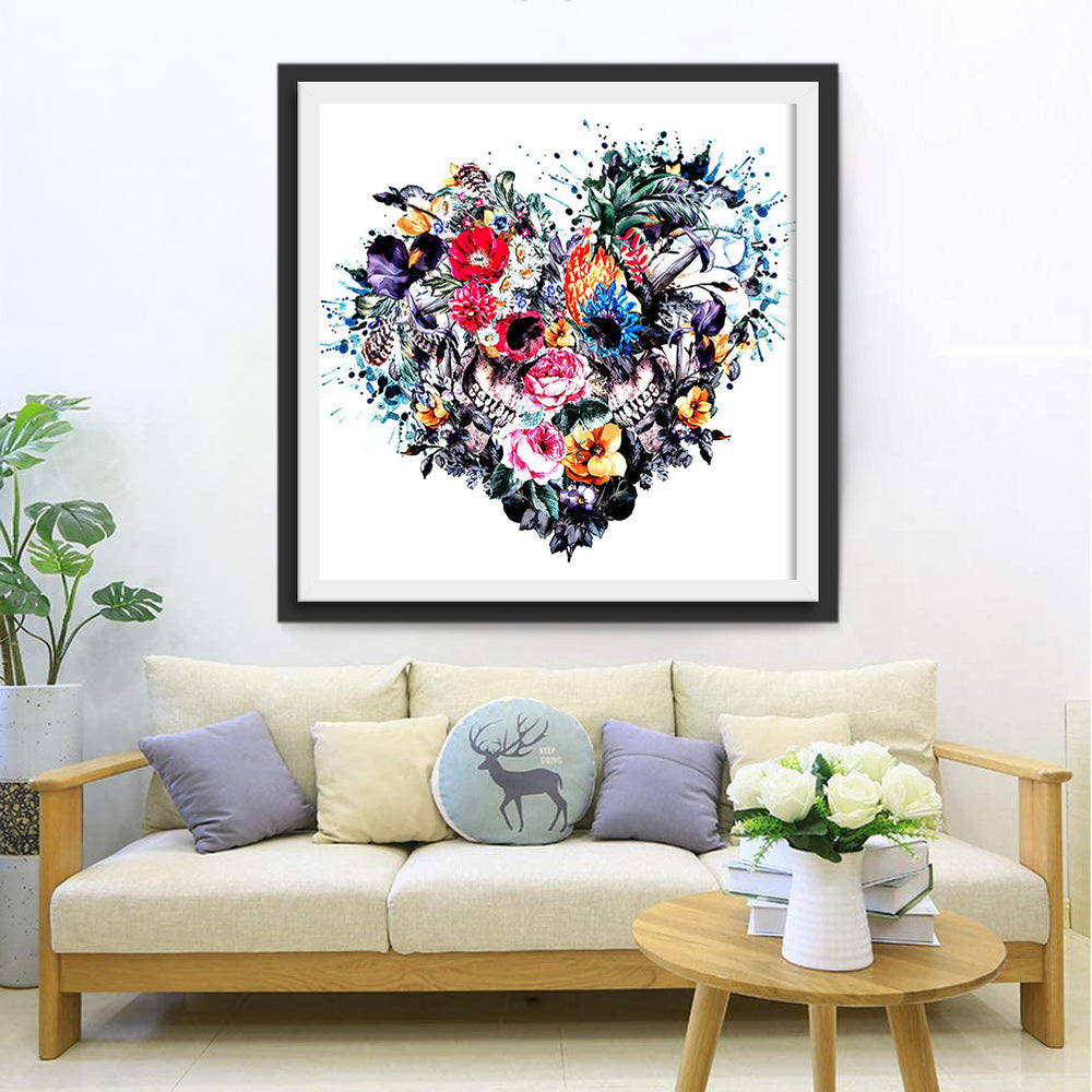 Een Poëtische Liefdesverklaring aan het Leven Diamond Painting