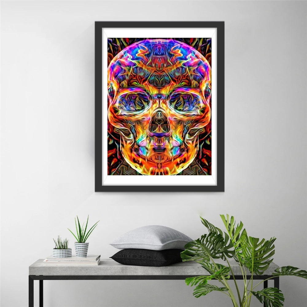 Een Psychedelisch Diamond Painting