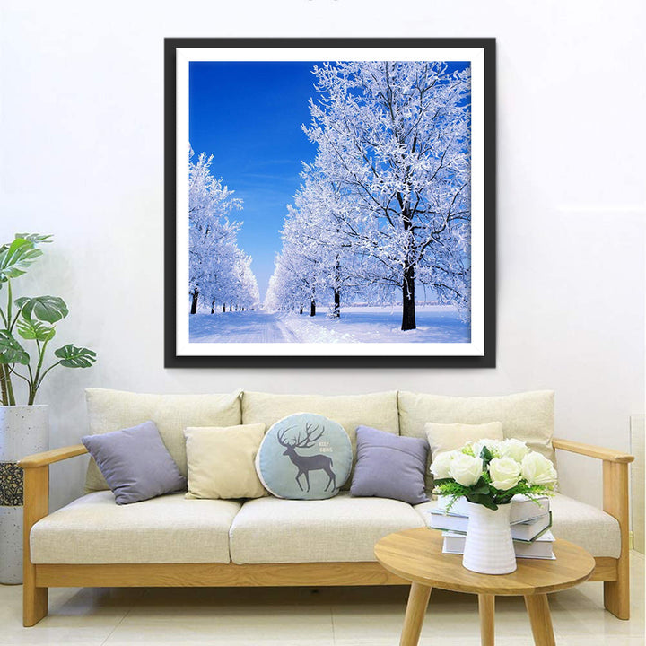 Een Sprookjesbos van Ijsveren Diamond Painting