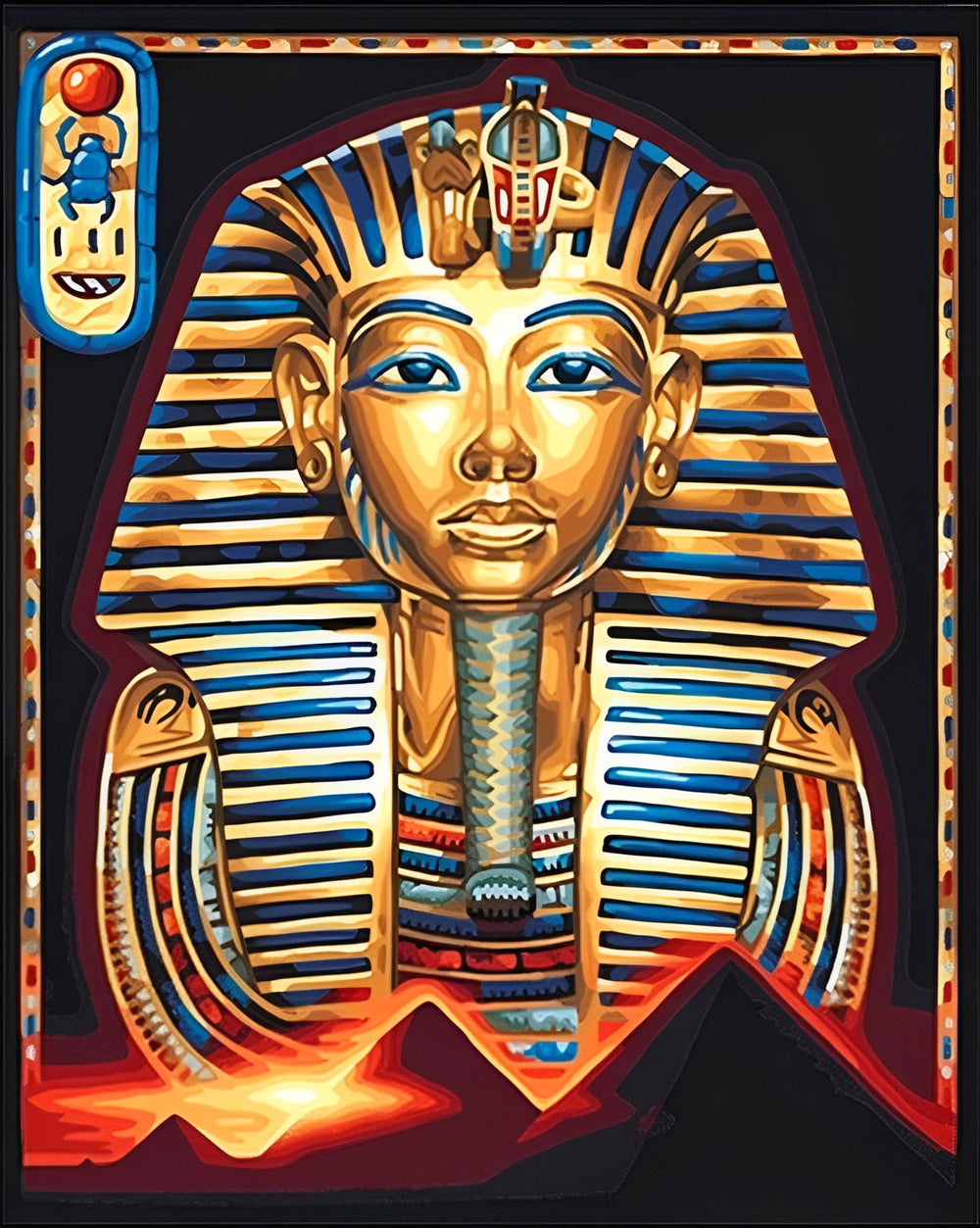 Een Symbool van Oud-Egyptische Majesteit Diamond Painting