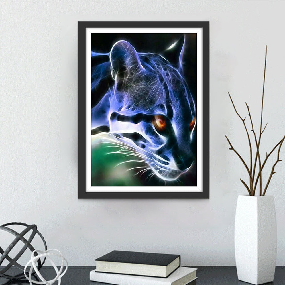Een Tijger Vol Kracht Diamond Painting