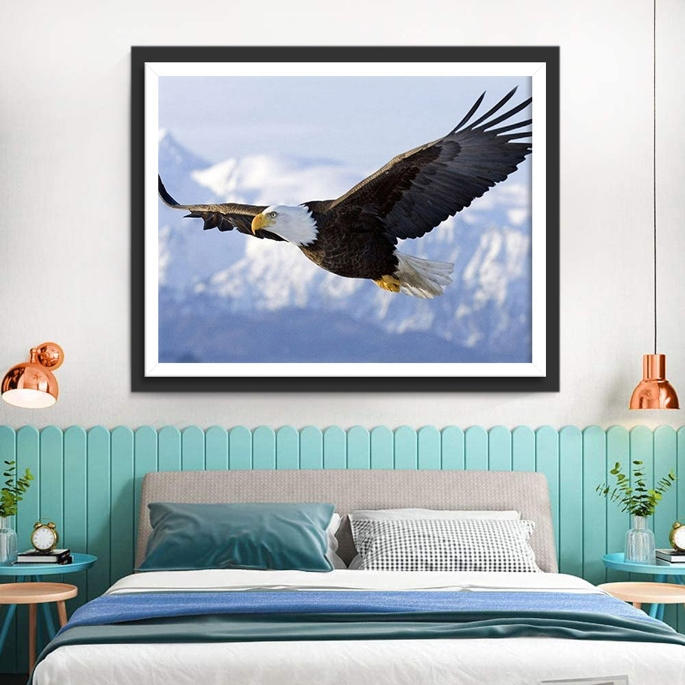 Een Vliegende Adelaar Diamond Painting