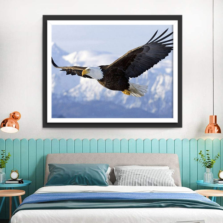Een Vliegende Adelaar Diamond Painting