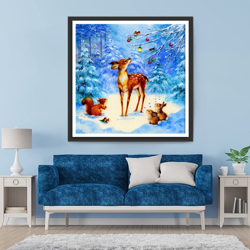 Faapjes en Eekhoorns Diamond Painting