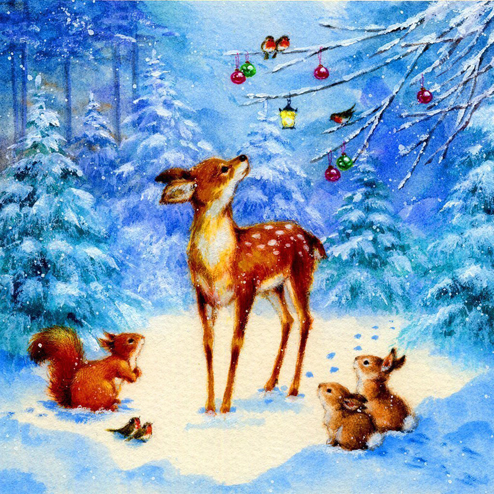 Faapjes en Eekhoorns Diamond Painting