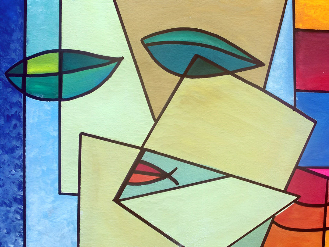 Fantasierijke Abstrahering Diamond Painting