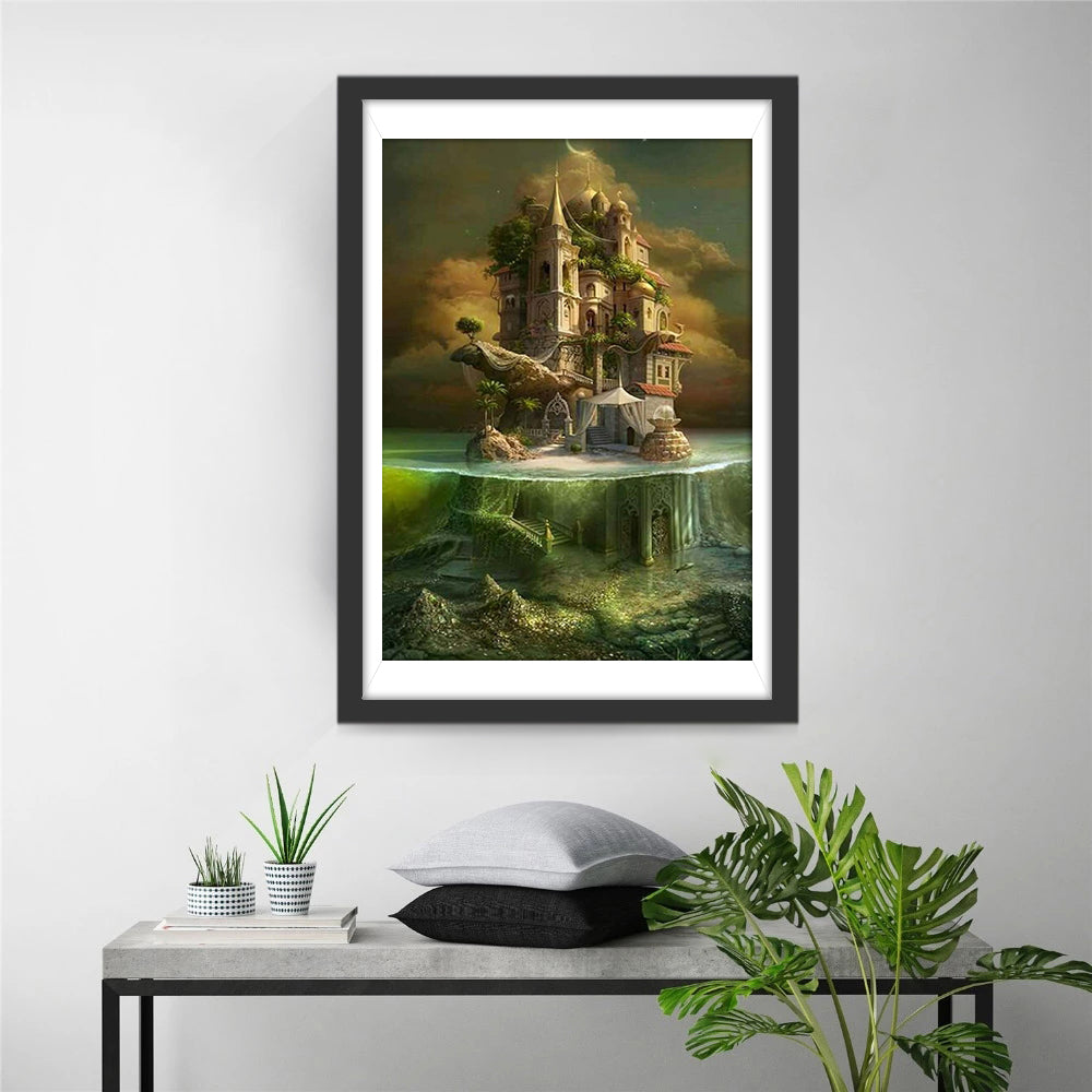 Fantastisch en Mysterieuze Burcht Diamond Painting