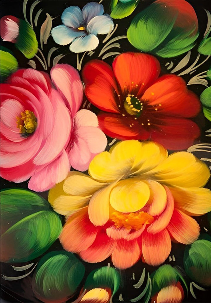 Florale Kunst Diamond Painting