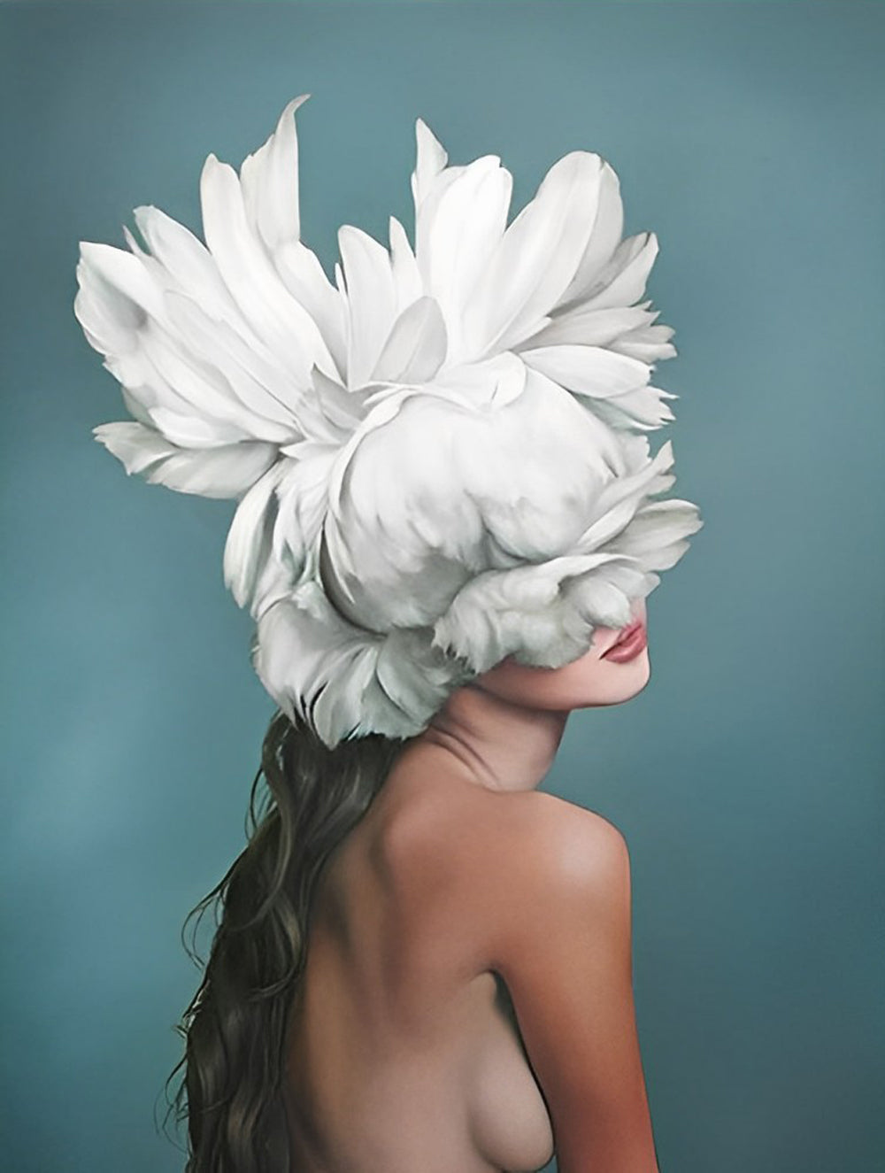 Fusie van Natuur en Kunst Diamond Painting