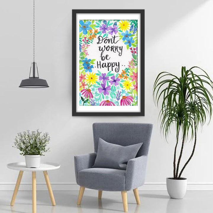 Geen Zorgen, Wees Blij Diamond Painting