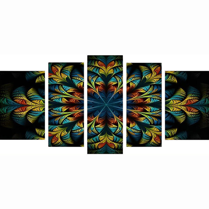 Geheimzinnige Bloemenwereld 5 Platen Diamond Painting