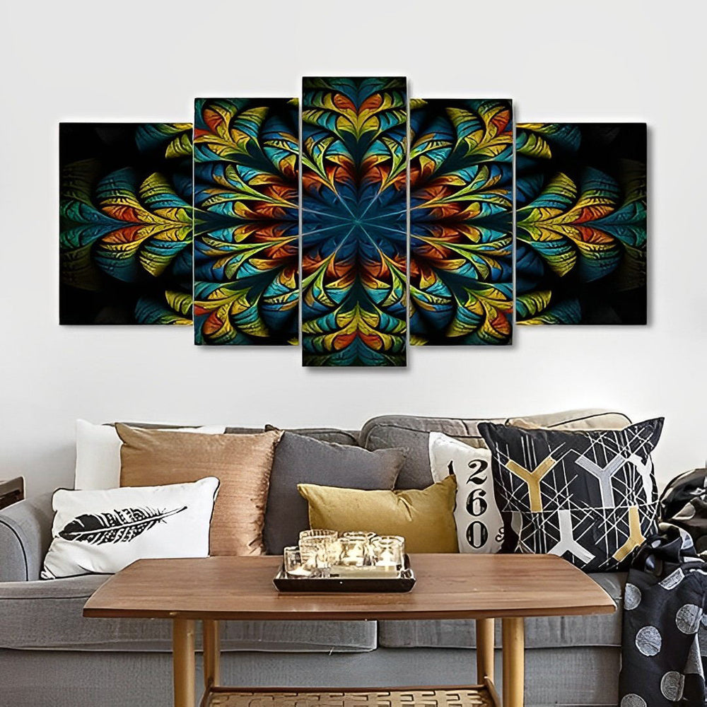 Geheimzinnige Bloemenwereld 5 Platen Diamond Painting