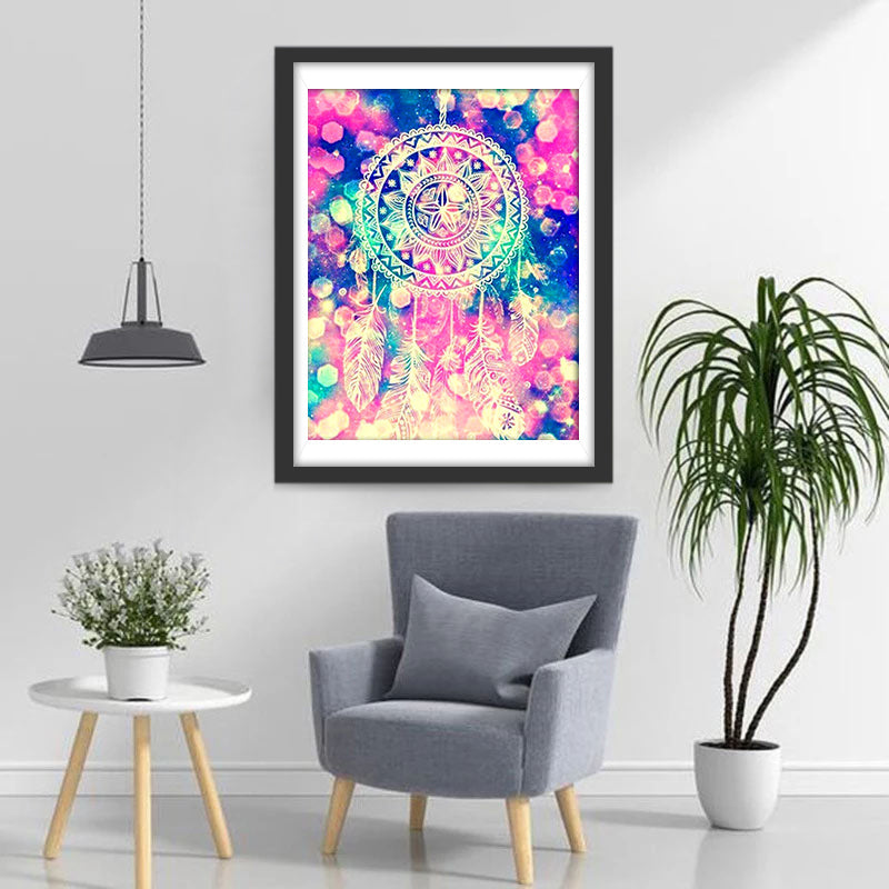 Gekleurde Dromenvanger Diamond Painting