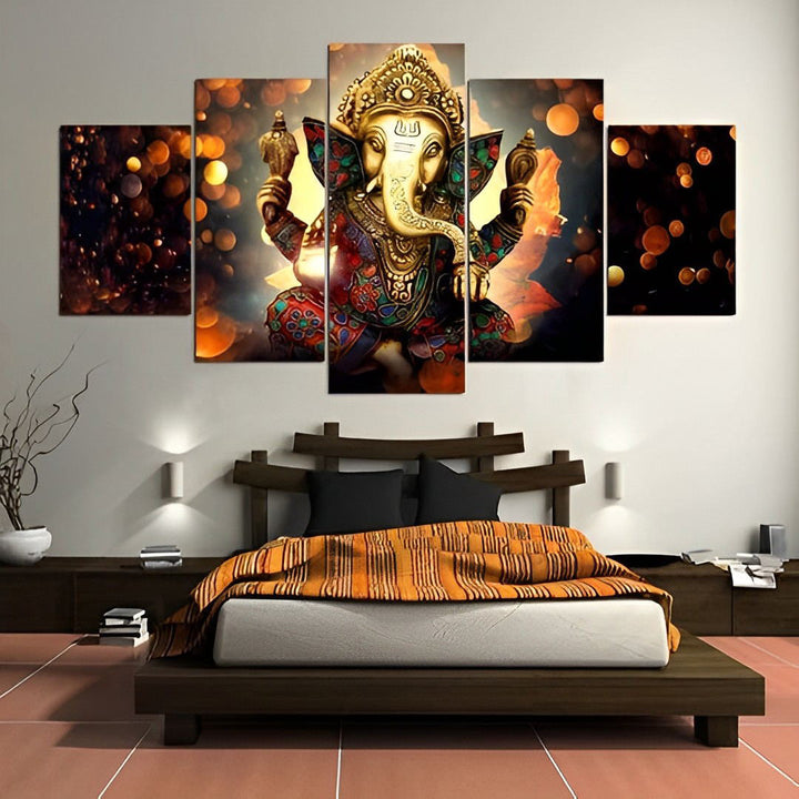 Goddelijke Olifantengod 5 Platen Diamond Painting