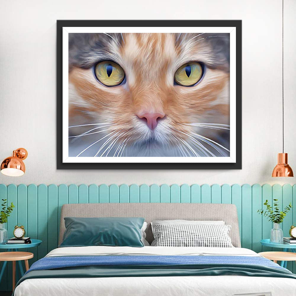 Gouden Kattenogen Diamond Painting