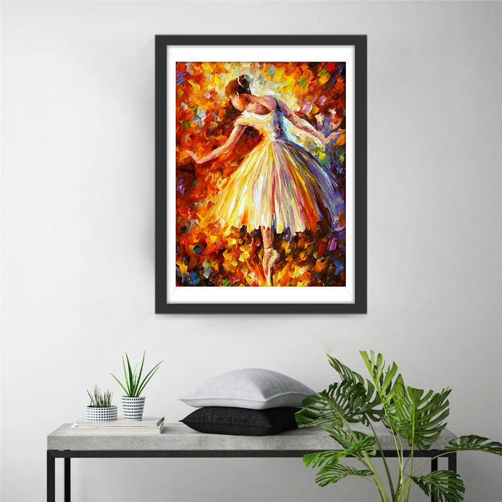 Gratieuze Dans van de Ballerina Diamond Painting