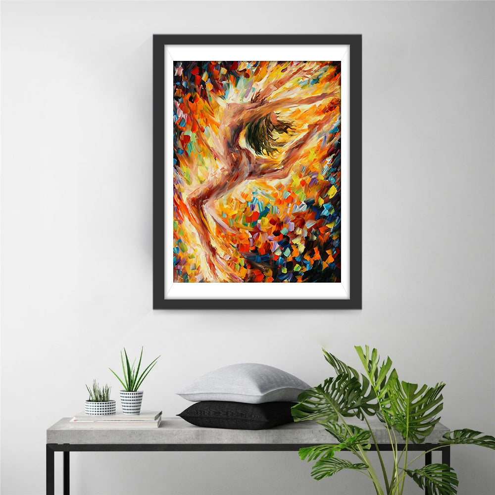 Hartstochtelijk Abstract Diamond Painting