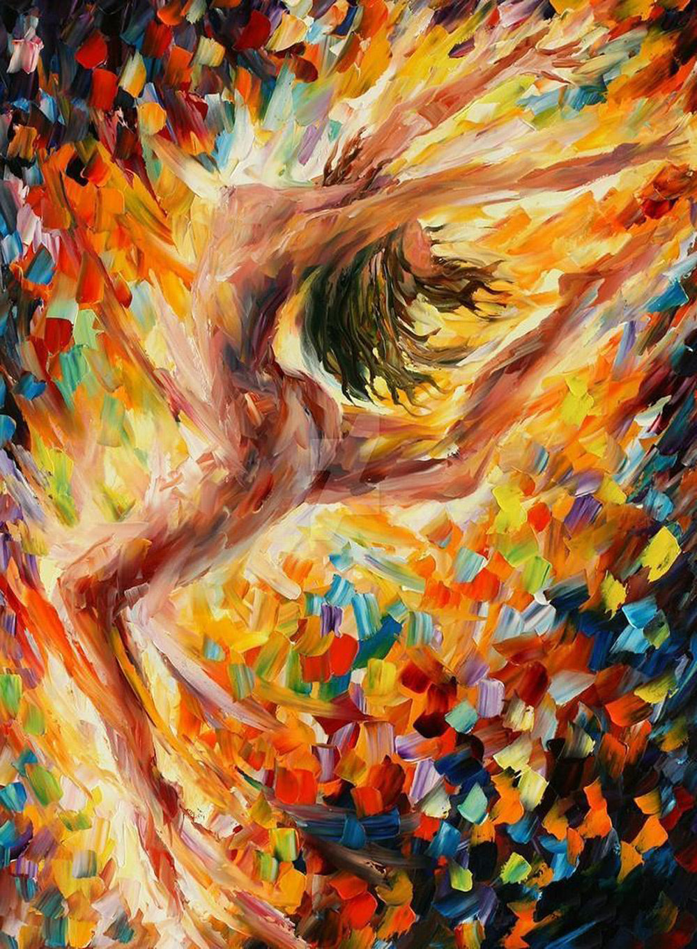 Hartstochtelijk Abstract Diamond Painting