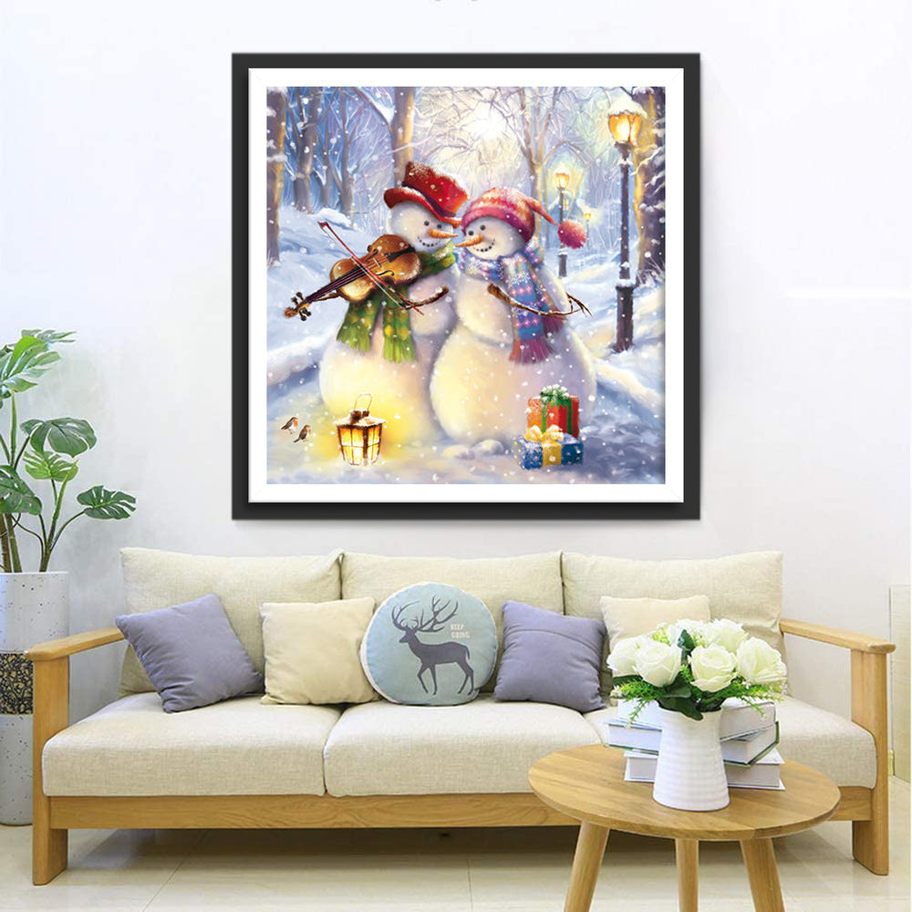 Hartverwarmende Interactie Diamond Painting