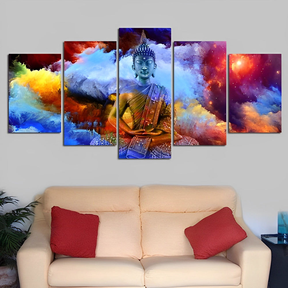 Heilige Boeddha 5 Platen Diamond Painting
