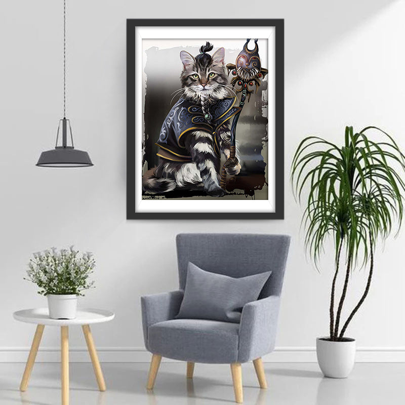 Heksenkat Diamond Painting