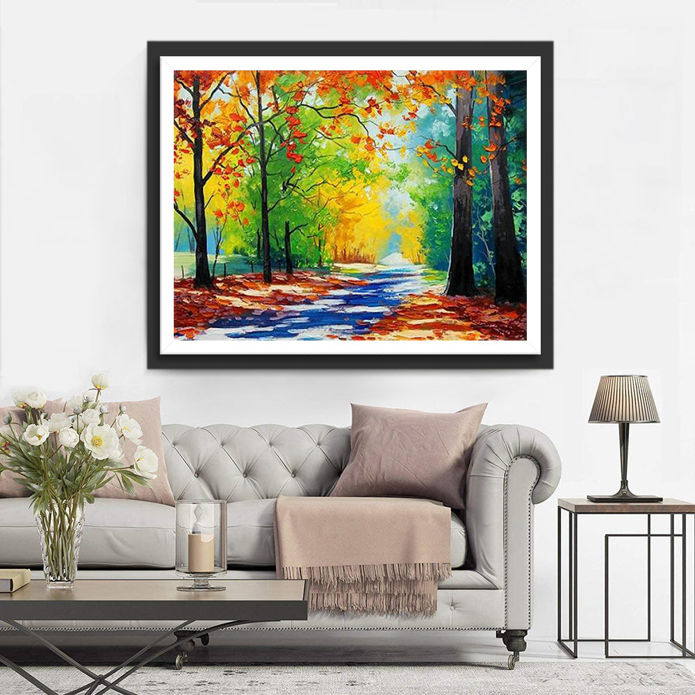 Herfst in Volle Glans Diamond Painting