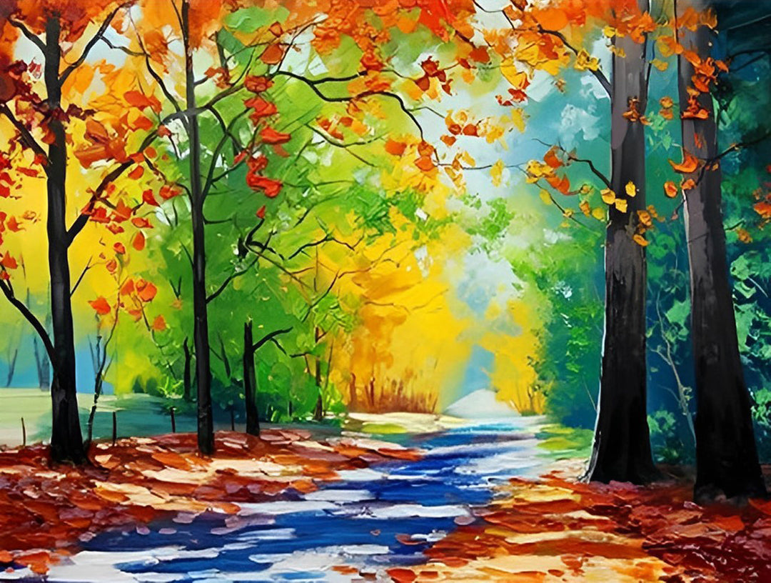 Herfst in Volle Glans Diamond Painting