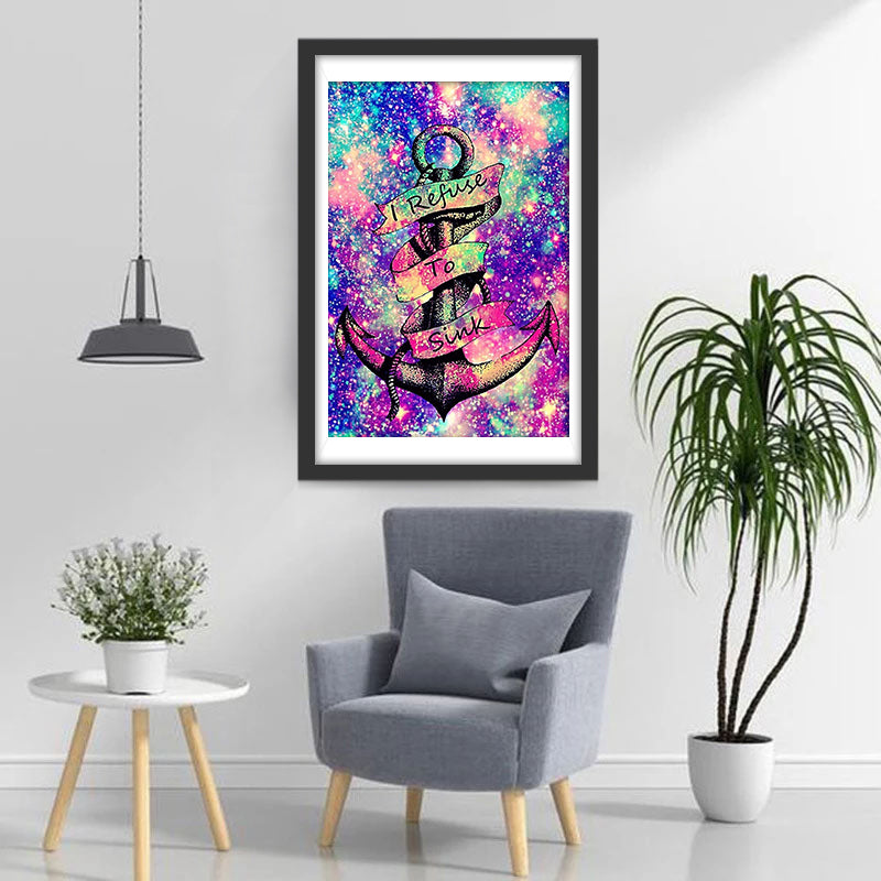 Het Anker van Vastberadenheid Diamond Painting
