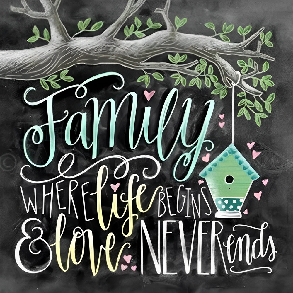 Het Belang van Familie Diamond Painting