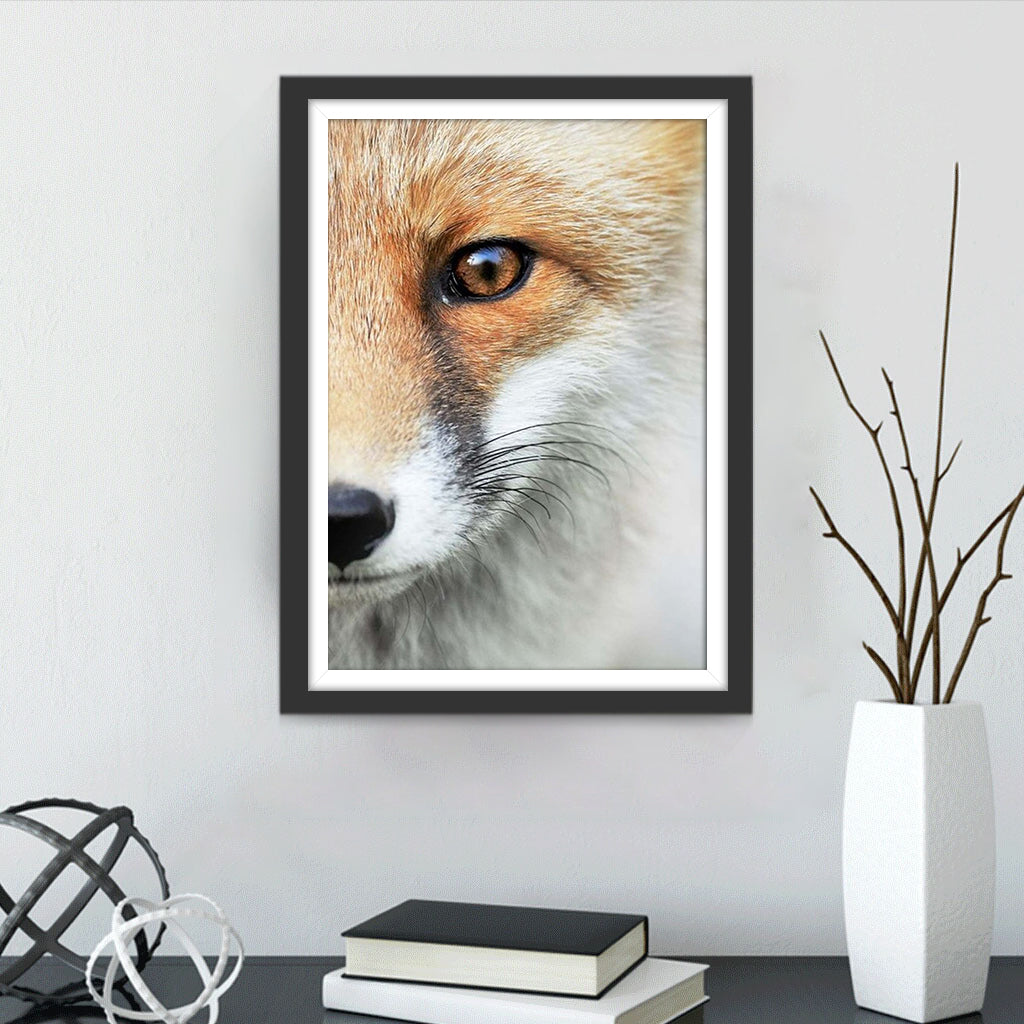 Het Halve Gezicht van de Wolf Diamond Painting