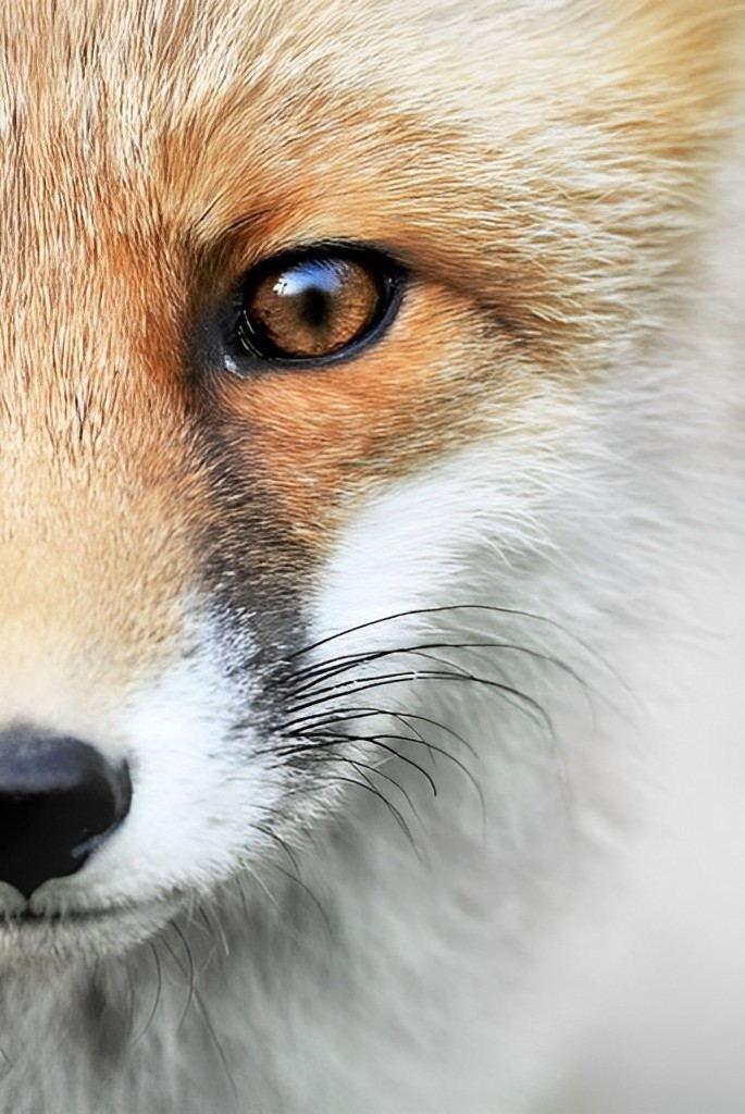 Het Halve Gezicht van de Wolf Diamond Painting