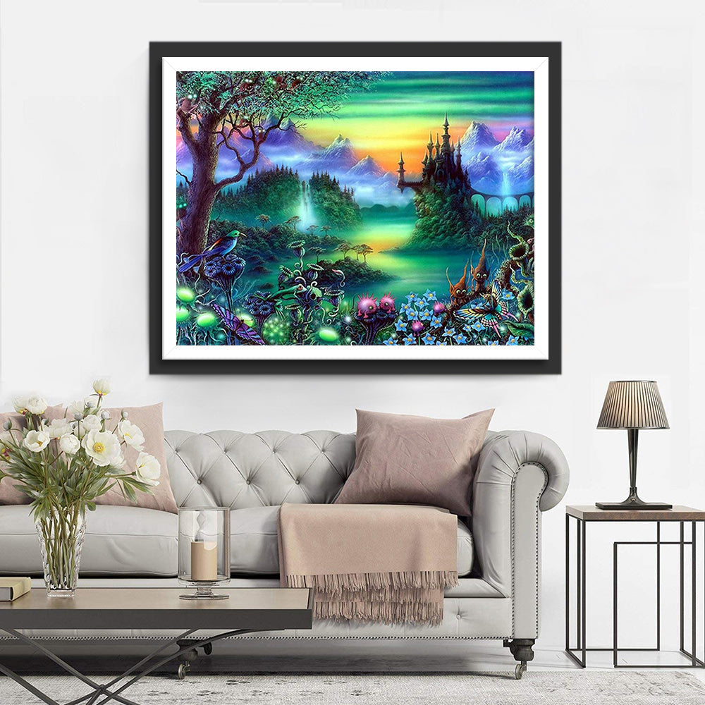 Het Kleurrijke Sprookjeswoud Diamond Painting