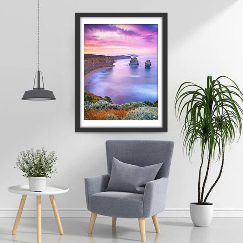 Kalm Avondtafereel Diamond Painting