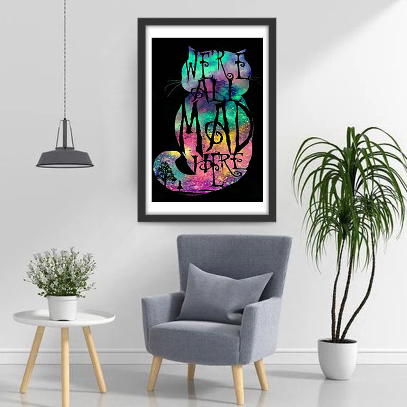 Kat en Woorden Diamond Painting