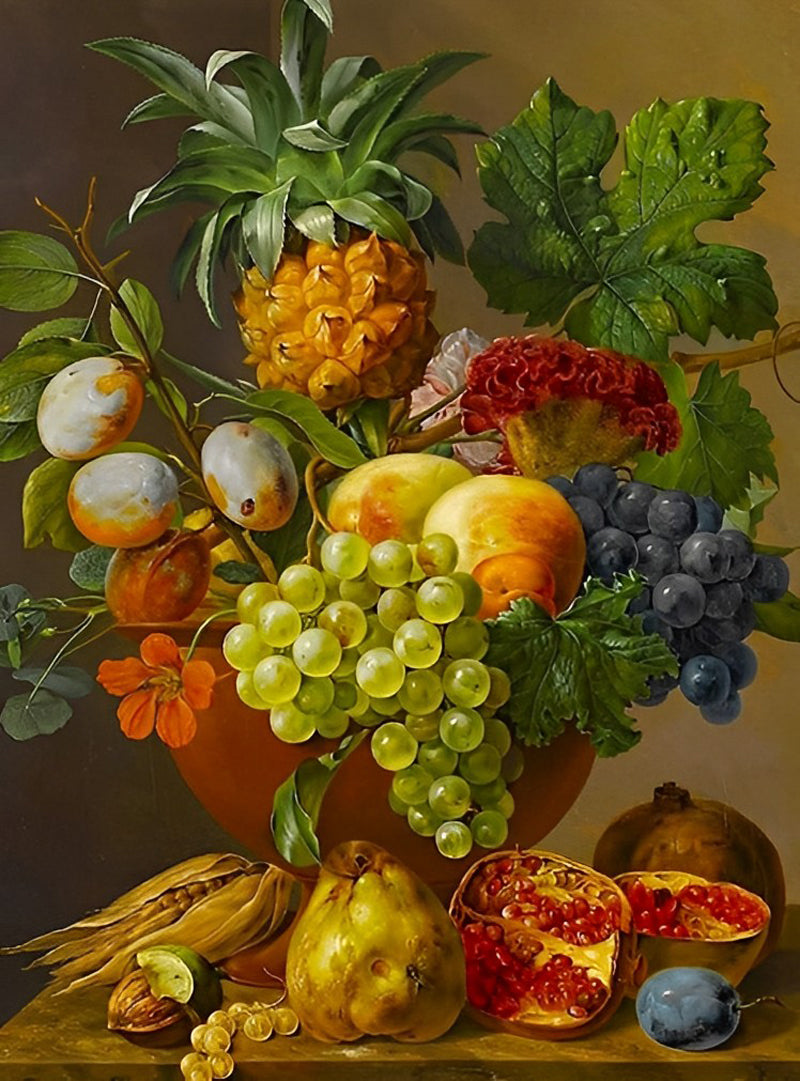 Klassiek Fruittableau Diamond Painting