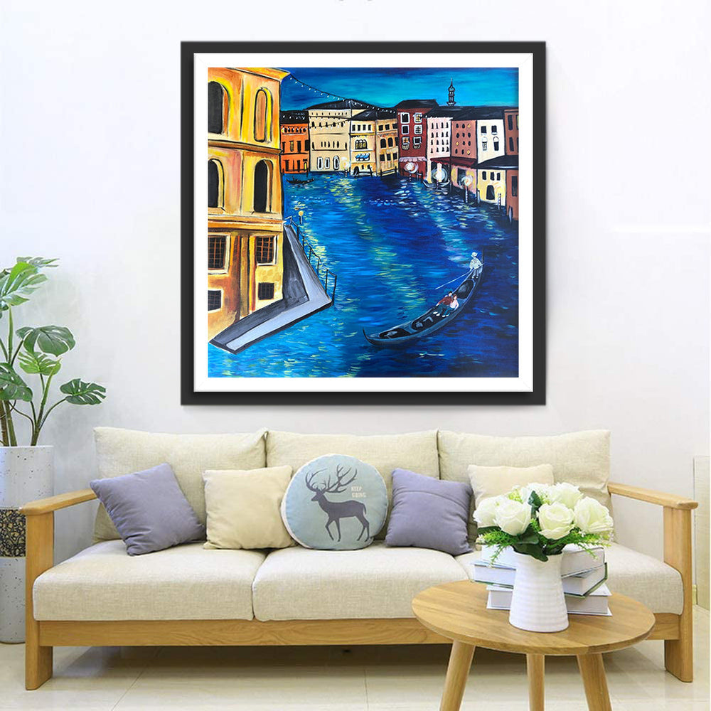 Klassiek Venetiaans Beeld Diamond Painting
