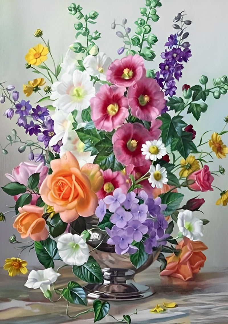 Klassieke Bloemsierkunst Diamond Painting