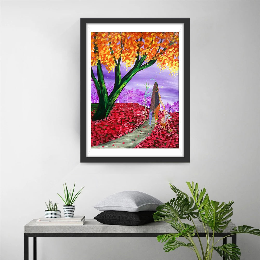 Kleurrijk Landschap Diamond Painting