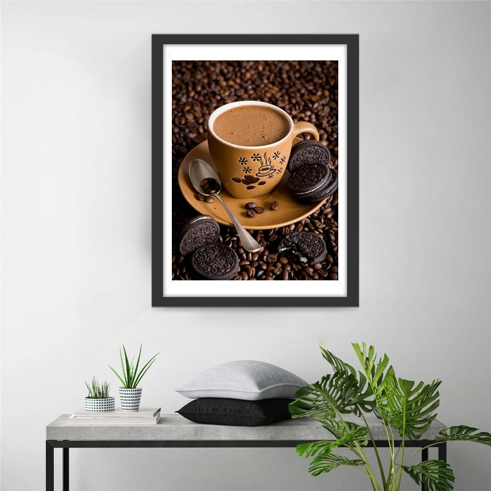 Koffie en Dessert Diamond Painting