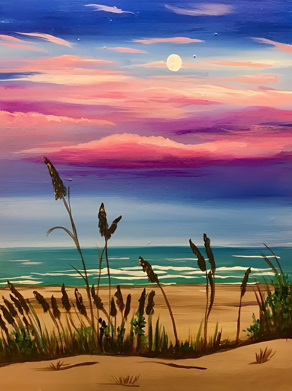 Kustlijnschilderij Diamond Painting