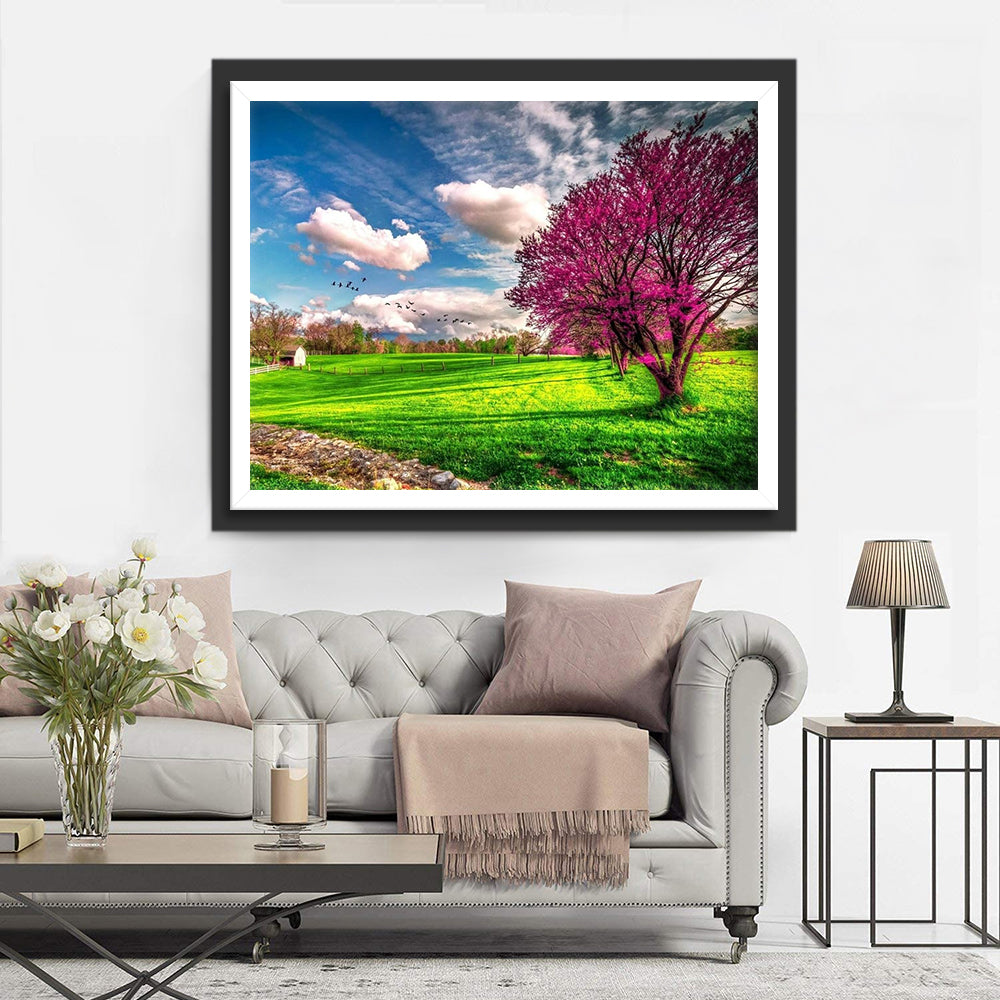 Levendige Lente Diamond Painting