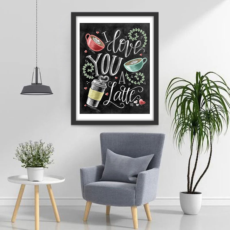 Liefde en Latte Diamond Painting